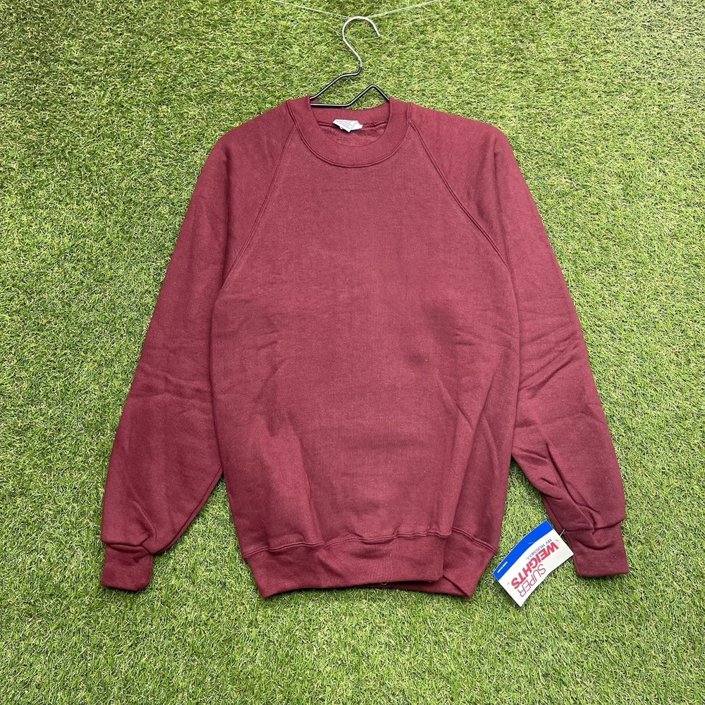 Vintage 80s Russell Athletics Super Weights Crewneck Mens Small Sweatshirt NWT